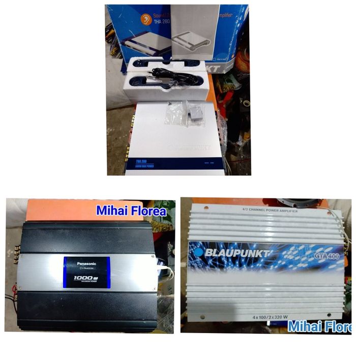 Amplificator auto subwoofer stoc nou