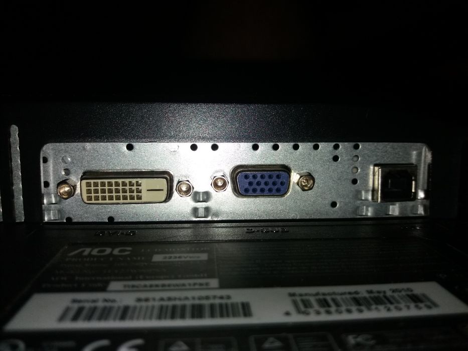 Full HD  Монитор AOC 22'