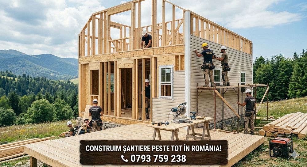 Casă Canadiană în Stil American – Eficiență și Eleganță la Cheie
​Cauți o locuință calduroasă, economică și cu un design deosebit? Construim case pe s
