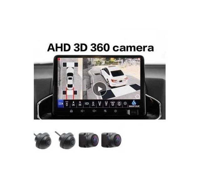 КОМПЛЕКТ 4БР AHD КАМЕРИ 360° Орлово око 720P, 339