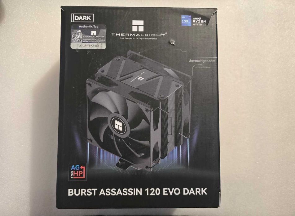 Cooler CPU Thermalright Burst Assassin 120 EVO DARK -  AMD, INTEL