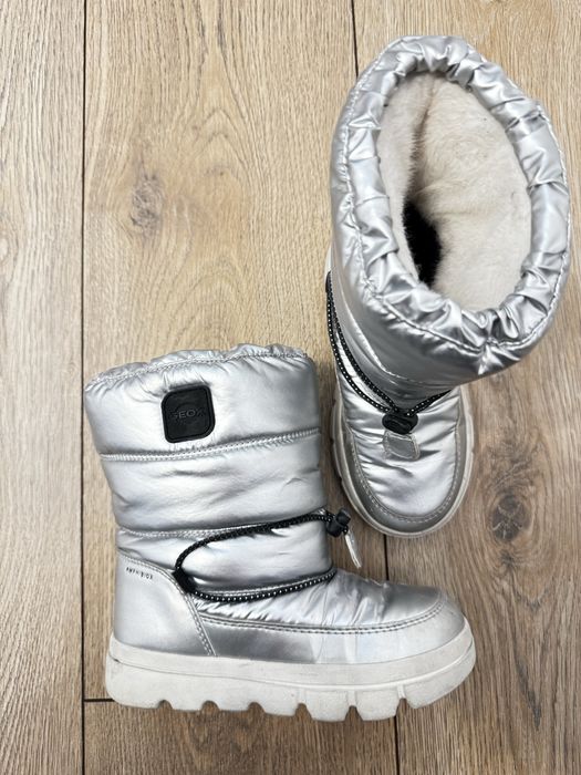 Cizme fetite Geox imblanite si inpermeabile