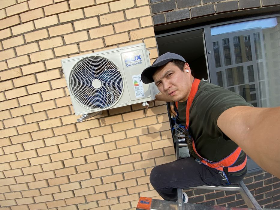 Установка кондиционера