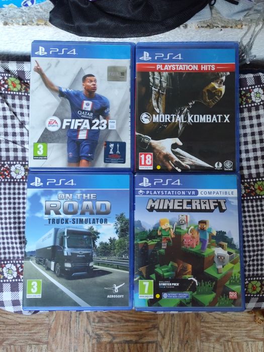 4 игри за playstation 4 почти не използвани