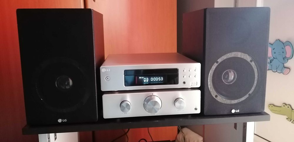 Dvd-cd micro hi-fi LG