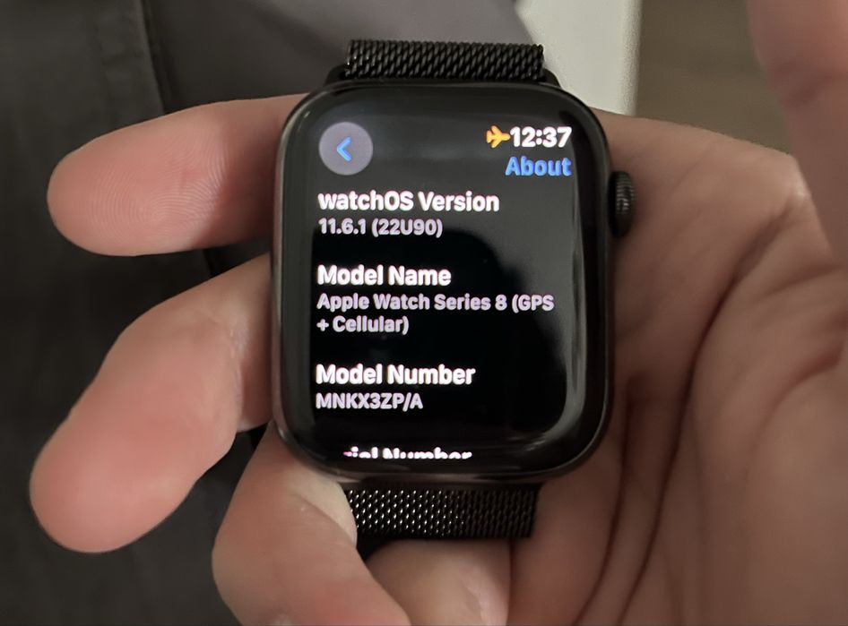 Apple Watch 8 45mm Stainless Steel