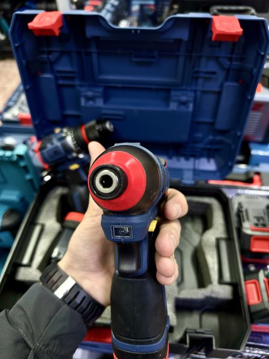 Набор 2 в 1, шуруповерта, винтоверт, импакт