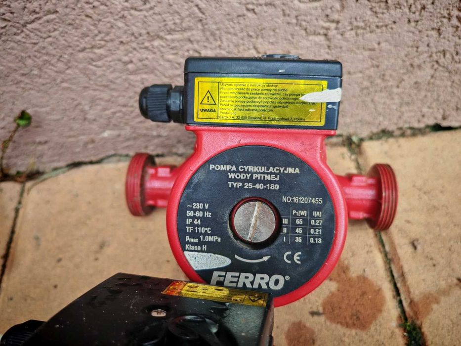 Vand boiler, vas expansiune si pompa Ferro