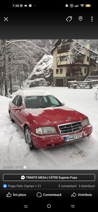Vind Mercedes Benz clasa C. 18 benzina . Mașina arata f bine