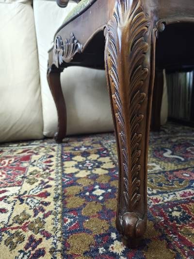 Комплект 2 винтидж кресла масивно дърво – отлично състояние