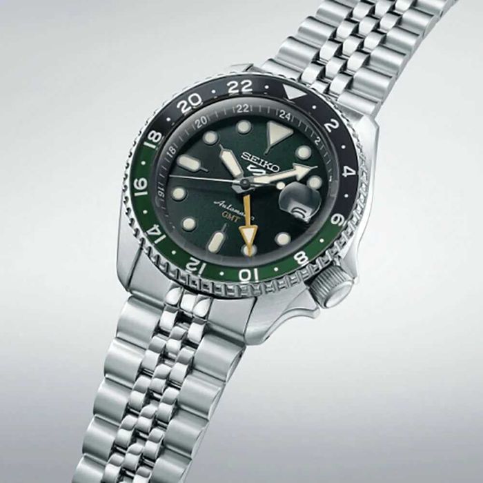 Нов часовник Seiko 5 Sport GMT Automatic SSK035K1 - гаранция