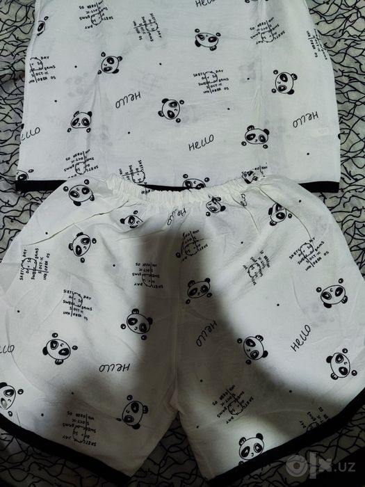 Detskiy pijama kamplekt kiyimla razmerla ranglari 4 xill