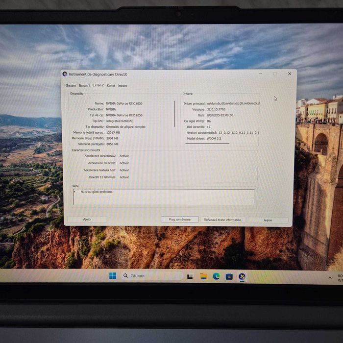 Laptop Gaming LOQ i5 gen 12, 16gb RTX 2050 Zeus Amanet Rahova 34925