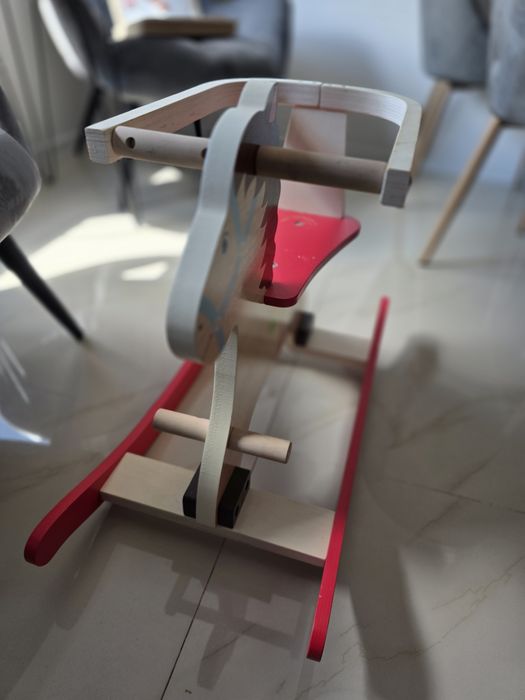 Vand cal balansoar din lemn