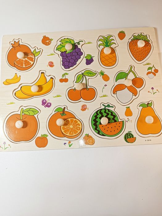 Сортер животные, овощи, фрукты