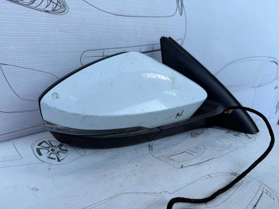 Oglindă Retrovizoare Dreaptă Electrică 6 Pini Skoda Octavia Mk3 5E 5E2857508N / 857508N 2015 / [2013-2019] / (5A3)