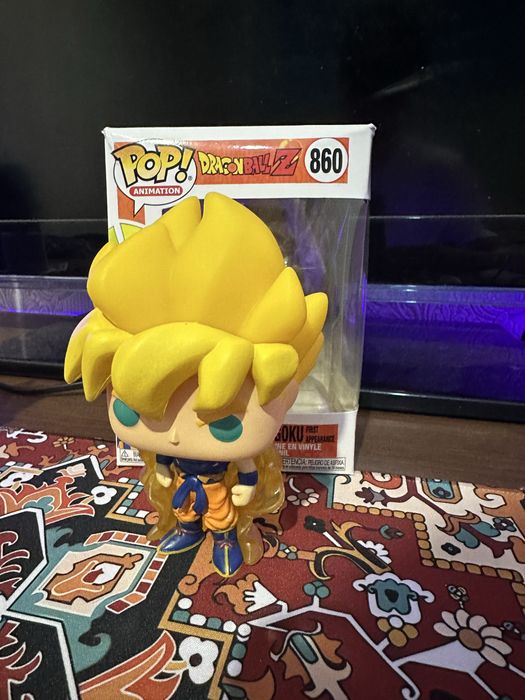 Funko pop супер саян гоку