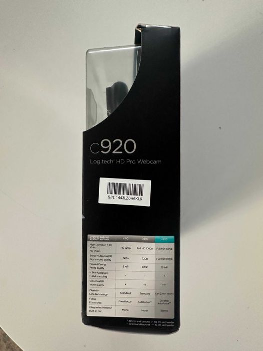 Webcam Logitech c920