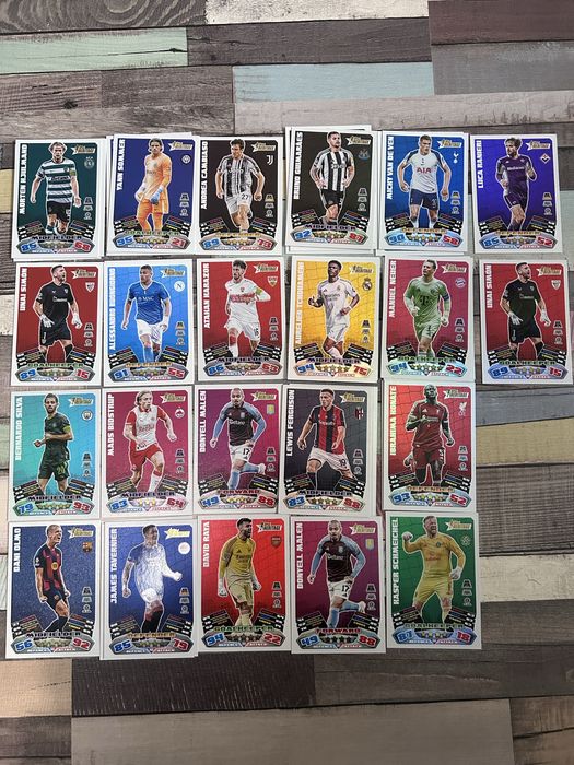 Карти на match attax 25 26 сезон