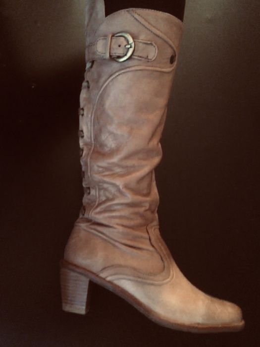 Сапоги MEXX(кожа)37 р-р