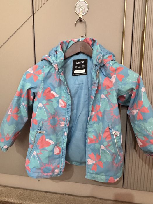 Reima, куртка для девочек, демисезонная весна/осень
