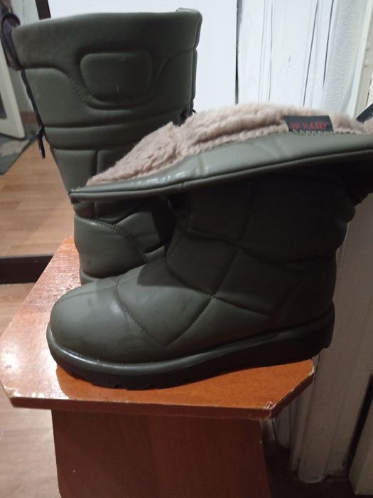 Сапожки зимние теплые