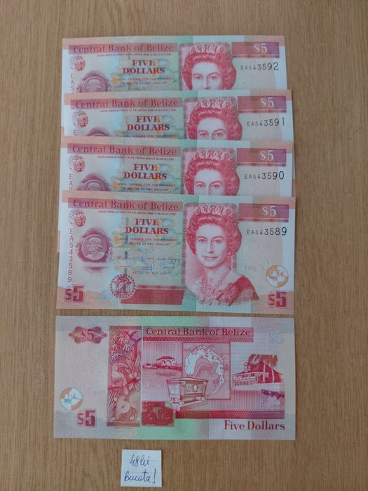 Bancnote străine unc