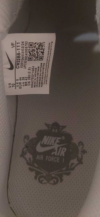 Nike Air Force 1 AF1 Low Triple White *Premium Quality*