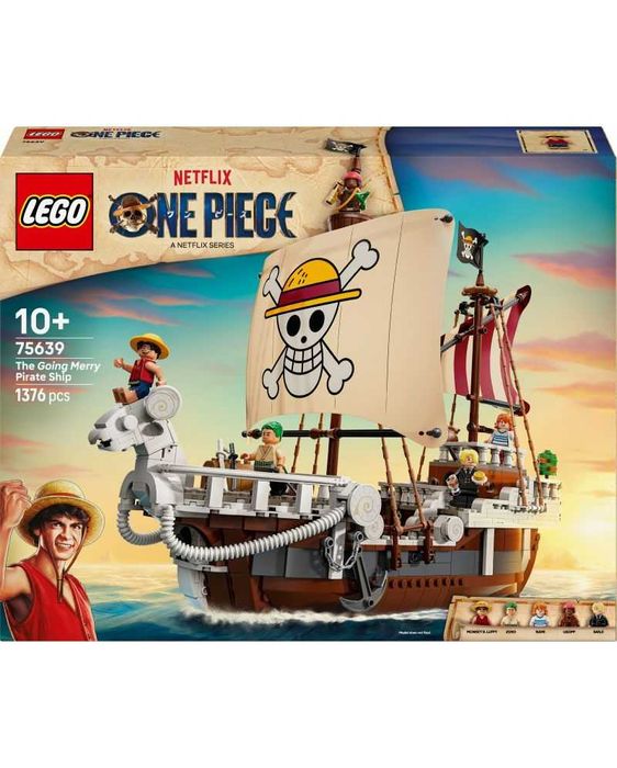 Нови Lego One Piece - Колиба в Windmill Village/Buggy the Clown/Корабът Going Merry