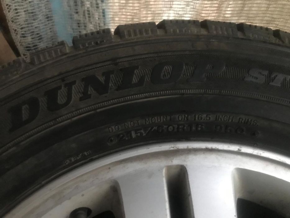 Продам комплект шин с титан дисками…..