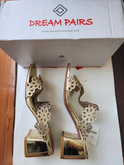 Sandale elegante brand Dream Pairs. Merită fiecare Ron!
