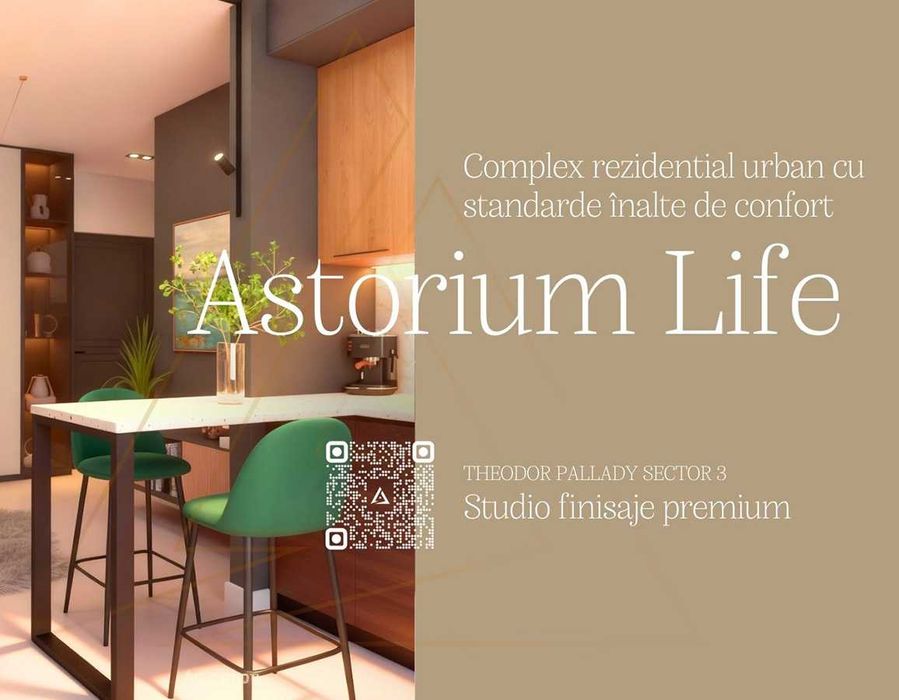 Studio Premium în Ansamblu Rezidențial Nou Finisaje de Lux Comision 0%