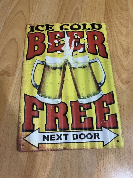 Метална табела, 5 бр.