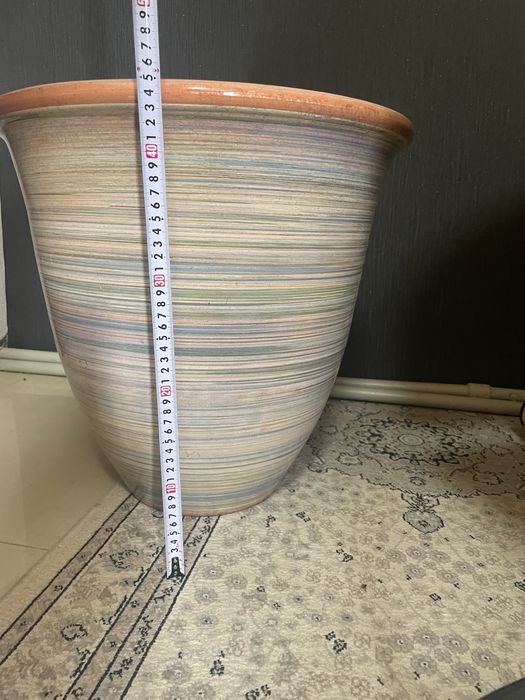 Кашпо керамика, большой объем