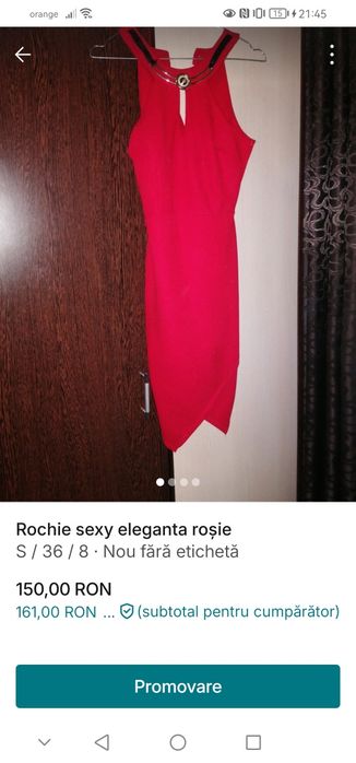 Rochie sexy roșie