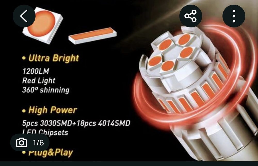2 x LED C5W / 2 x LED P21/5W BAY15D canbus