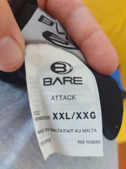 Мъжки неопренен костюм Bare attack, размер XXL