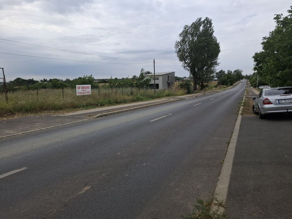 Vând teren intravilan 900. MP.  pe DJ e40 vidra .Ilfov
