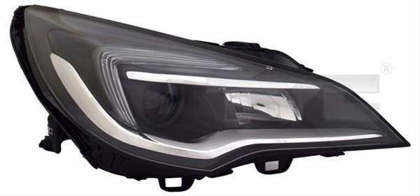 Far dreapta electric LED +halogen Opel Astra K
