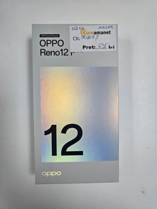 Telefon mobil Oppo Reno12 F, 8GB RAM, 256GB, 5G, Amber Orange -P-