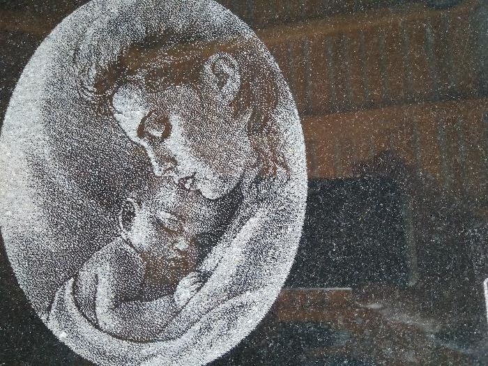 Masina Gravat Granit ,CNC Granit ,Fotogravura funerare