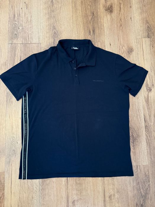 Tricou polo bărbați Karl Lagerfeld și Armani