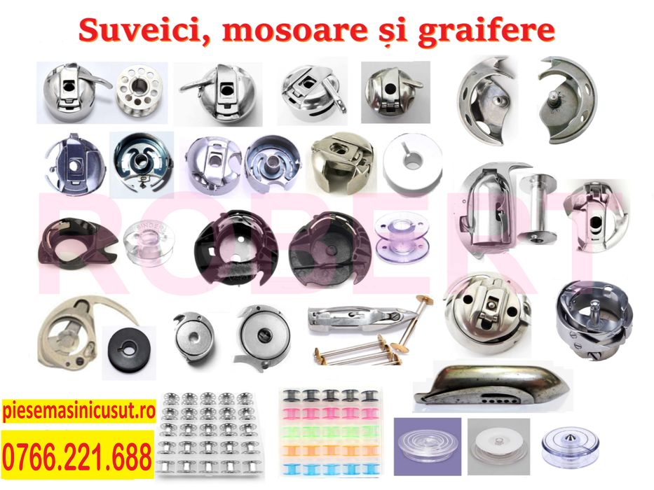 Cutie cu 25 mosoare bobine spon ata pt masina cusut Singer Brother Minerva Silver Crest Hyundai Toyota etc