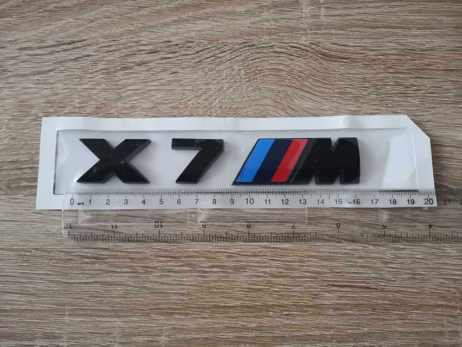 БМВ Bmw X7 M черна емблема лого