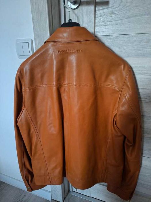 Jacheta de piele Karl Lagerfeld