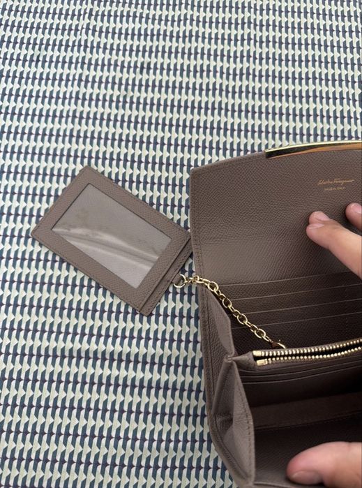 Salvatore Ferragamo leather wallet