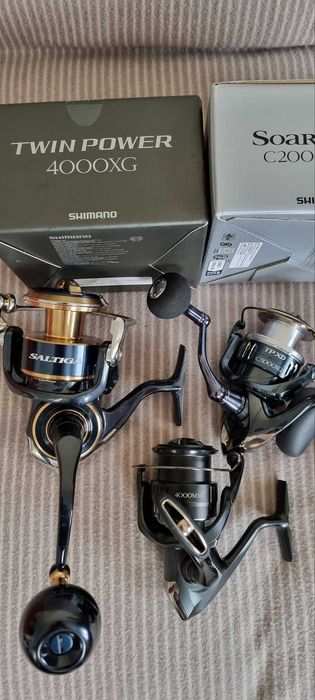 Mulinete spinning daiwa si shimano