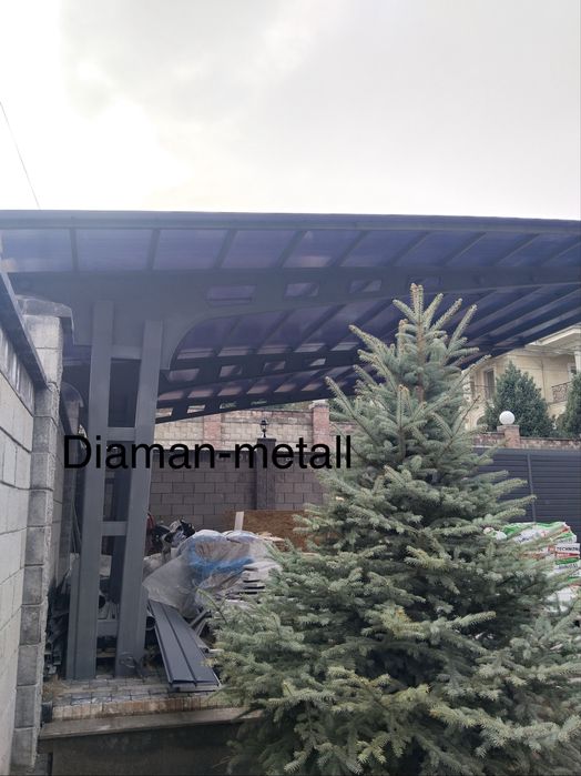 Навесы консольные навес из полигали
