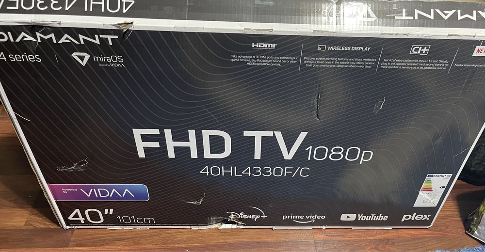 Televizor diamant 101 cm pentru piese