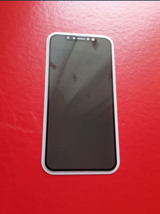 Folie sticla Privacy iPhone 11, 12, 13 Pro, 14, 14 Max, 15, 16, 17 Pro